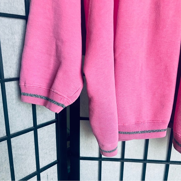 GANG pink vintage pullover Crewneck sweatshirt L - Picture 2 of 7